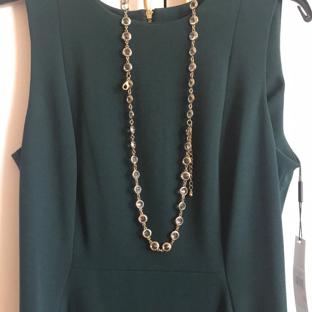 Calvin Klein Hunter Green Dress.Size10.